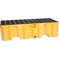 Spill Containment Pallet, 66 US gal. Spill Capacity, 26.25" x 51" x 13.75" Planification Entrepots Molloy