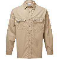 Chemise de travail de luxe 7 oz UltraSoft, Petit, Khaki Planification Entrepots Molloy
