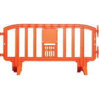 Barricade Movit, Emboîtables, 78" lo x 39" h, Orange SGN469 | Planification Entrepots Molloy