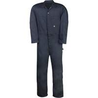 Twill Unlined Coveralls, Men's, Navy Blue, Size 36 Planification Entrepots Molloy