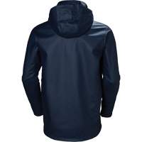 Gale Rain Jacket, Polyester/Polyurethane, X-Small, Navy Blue Planification Entrepots Molloy