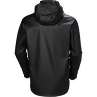 Gale Rain Jacket, Polyester/Polyurethane, X-Small, Black Planification Entrepots Molloy