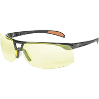 Lunettes de s&eacute;curit&eacute; Prot&eacute;g&eacute; avec lentilles HydroShield, Lentille Ambr&eacute;e, Antibu&eacute;e/Anti-&eacute;gratignures, ANSI Z87+ Planification Entrepots Molloy