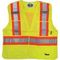 Veste de s&eacute;curit&eacute;, Jaune lime haute visibilit&eacute;, 2T-Grand/3T-Grand, Polyester Planification Entrepots Molloy