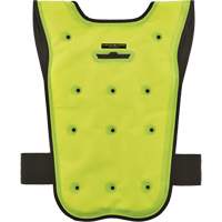 Chill-Its&reg; 6687 Economy Dry Evaporative Cooling Vest, Small/Medium, High Visibility Lime-Yellow Planification Entrepots Molloy