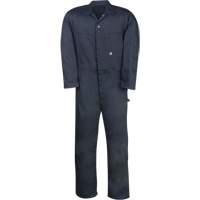 Industrial Work Coveralls, Men's, Navy Blue, Size 36 Planification Entrepots Molloy