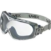 Lunettes de s&eacute;curit&eacute; &agrave; coques Uvex HydroShield Stealth OTG, Lentille Transparent, Antibu&eacute;e/Anti-&eacute;gratignures, Ventilation Indirecte Planification Entrepots Molloy
