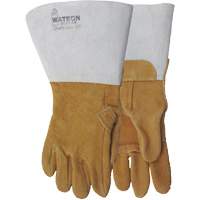 Gants de soudage 285 Buck-Tex, Cuir refendu, Taille 9 Planification Entrepots Molloy