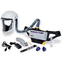 Versaflo Powered Air Purifying Respirator Painter's Kit, Headcover & Faceshield, Lithium-Ion Battery Planification Entrepots Molloy