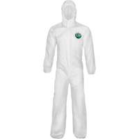 MicroMax&reg; NS Cool Suit Coveralls, Small, White, Microporous/Polypropylene Planification Entrepots Molloy