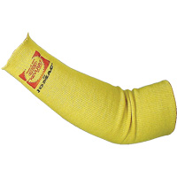 1-Ply Tube Sleeves, Kevlar&reg;, 10", ANSI Level 3/ASTM F-1790, Yellow Planification Entrepots Molloy