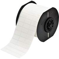 B33 Series Repositionable Adhesive Labels, Vinyl, 1" L x 0.5" H, White Planification Entrepots Molloy