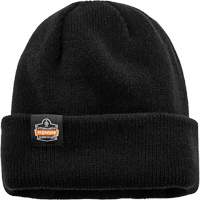 Tuque en tricot c&ocirc;tel&eacute; avec fermeture &agrave; glissi&egrave;re N-Ferno, Taille unique, Noir Planification Entrepots Molloy