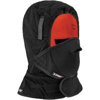 Doublure de casque de s&eacute;curit&eacute; d'hiver trois couches N-Ferno avec cache-bouche, Doublure en Molleton, Taille unique, Noir Planification Entrepots Molloy