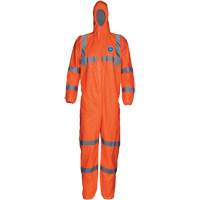 HV High Visibility Coveralls with Hood, Small, Orange, Tyvek&reg; 500 Planification Entrepots Molloy