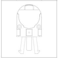 Adaptateur de casque de s&eacute;curit&eacute; pour serre-t&ecirc;tes VeriShield de Howard Leight Planification Entrepots Molloy