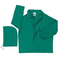 Imperm&eacute;able avec limite dinflammabilit&eacute; Dominator, Polyester/PVC, Grand, Vert Planification Entrepots Molloy