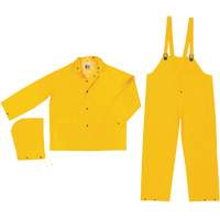 Classic Series Limited Flammability Rain Suit, Large, Yellow Planification Entrepots Molloy