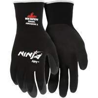 Gants enduits Ninja, Moyen, R&ecirc;vetement HPT, Calibre 15, Enveloppe en Nylon Planification Entrepots Molloy