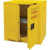 Flammable Storage Cabinet, 22 gal., 2 Door, 35" W x 35" H x 22" D Planification Entrepots Molloy