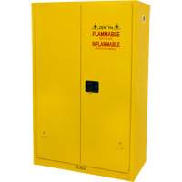 Flammable Storage Cabinet, 45 gal., 2 Door, 43" W x 65" H x 18" D SGU466 | Planification Entrepots Molloy