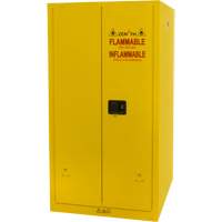 Flammable Storage Cabinet, 60 gal., 2 Door, 34" W x 65" H x 34" D SGU467 | Planification Entrepots Molloy