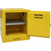 Flammable Storage Cabinet, 4 gal., 1 Door, 17" W x 22" H x 18" D SGU584 | Planification Entrepots Molloy