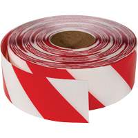ArmorStripe&reg; Ultra Durable Floor Tape, 3" x 100', PVC, Red and White Planification Entrepots Molloy