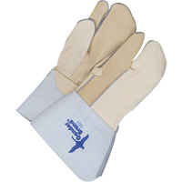 Gants &agrave; trois doigts en cuir, Cuir fleur de vache, Taille 9 Planification Entrepots Molloy