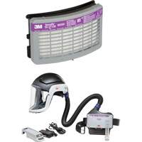 Versaflo Heavy Industry PAPR Kit, Hard Hat & Faceshield, Lithium-Ion Battery Planification Entrepots Molloy