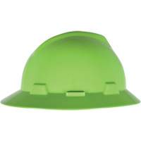 V-Gard&reg; Slotted Full-Brim Hardhat, Pinlock Suspension, Non-Vented Planification Entrepots Molloy