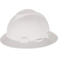 V-Gard&reg; Slotted Full-Brim Hardhat, Pinlock Suspension, Non-Vented Planification Entrepots Molloy