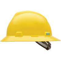V-Gard&reg; Slotted Full-Brim Hardhat, Pinlock Suspension, Non-Vented Planification Entrepots Molloy