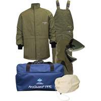 Arcguard Revolite Small Arc Flash Suit Kit with Lift Front Hood, 40 cal/cm² Planification Entrepots Molloy