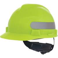 Casque de s&eacute;curit&eacute; &agrave; fentes V-Gard, ANSI type I/CSA type 1, Suspension Rochet Planification Entrepots Molloy