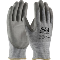 Gants r&eacute;sistants aux coupures G-Tek PolyKor, Taille Petit, Calibre 13, Rev&ecirc;tement Polyur&eacute;thane, Enveloppe en Poly&eacute;thyl&egrave;ne, ASTM ANSI niveau A4/EN 388 niveau 5/EN 388 niveau D Planification Entrepots Molloy