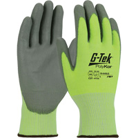 Gants r&eacute;sistants aux coupures G-Tek PolyKor, Taille Petit, Calibre 13, Rev&ecirc;tement Polyur&eacute;thane, Enveloppe en Poly&eacute;thyl&egrave;ne, ASTM ANSI niveau A5/EN 388 niveau E Planification Entrepots Molloy