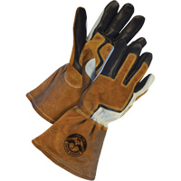 Gants de soudage &agrave; l'arc MIG Gander Brand, Cuir fleur de vache, Taille T-petit Planification Entrepots Molloy