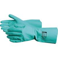 Gants r&eacute;sistants aux produits chimiques Chemstop, Taille 7, 12" lo, Nitrile, Doublure en Ouat&eacute;e, 15 mils Planification Entrepots Molloy