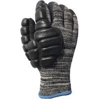 Gants antichocs enduits pour le martelage, 8/Moyen, Paume en Synth&eacute;tique, Poignet &eacute;lastique Planification Entrepots Molloy