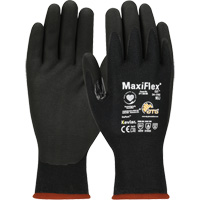 Gants compatibles avec les &eacute;crans tactiles ATG MaxiFlex Cut, Taille T-petit, Calibre 15, Rev&ecirc;tement Mousse de nitrile, Enveloppe en Polyester/Kevlar, ASTM ANSI niveau A4/EN 388 niveau 3/EN 388 niveau D Planification Entrepots Molloy