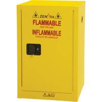 Flammable Aerosol Storage Cabinet, 12 gal., 1 Door, 23" W x 35" H x 18" D SGX675 | Planification Entrepots Molloy