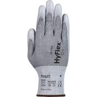 HyFlex&reg; 11-755 Cut Resistant Gloves, Size 6, 18 Gauge, Polyurethane Coated, Polyester/HPPE/Tungsten/Spandex Shell, ASTM ANSI Level A5/EN 388 Level E Planification Entrepots Molloy