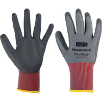 Gants de protection contre les coupures WorkEasy, Taille 6/T-petit, Calibre 13, Rev&ecirc;tement Mousse de nitrile, Enveloppe en Polyester, EN 388 niveau 1 Planification Entrepots Molloy