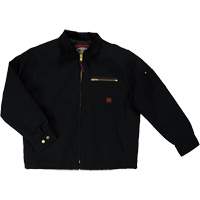 Duck Chore Jacket, Men's, Small, Black Planification Entrepots Molloy