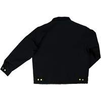 Duck Chore Jacket, Men's, Small, Black Planification Entrepots Molloy