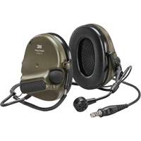 Casque VI NIB avec fils de sortie unique Peltor ComTac, Style Cordon cervical, 22 dB Planification Entrepots Molloy