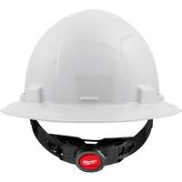 Full Brim Hardhat with 4-Point Suspension System, Ratchet Suspension, CSA Type 1 Planification Entrepots Molloy