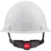 Casque de s&eacute;curit&eacute; &agrave; bord avant avec coiffe &agrave; 6 points, ANSI type I/CSA type 1, Suspension Rochet Planification Entrepots Molloy