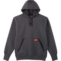 Heavy-Duty Pullover Hoodie, Men's, Small, Grey Planification Entrepots Molloy